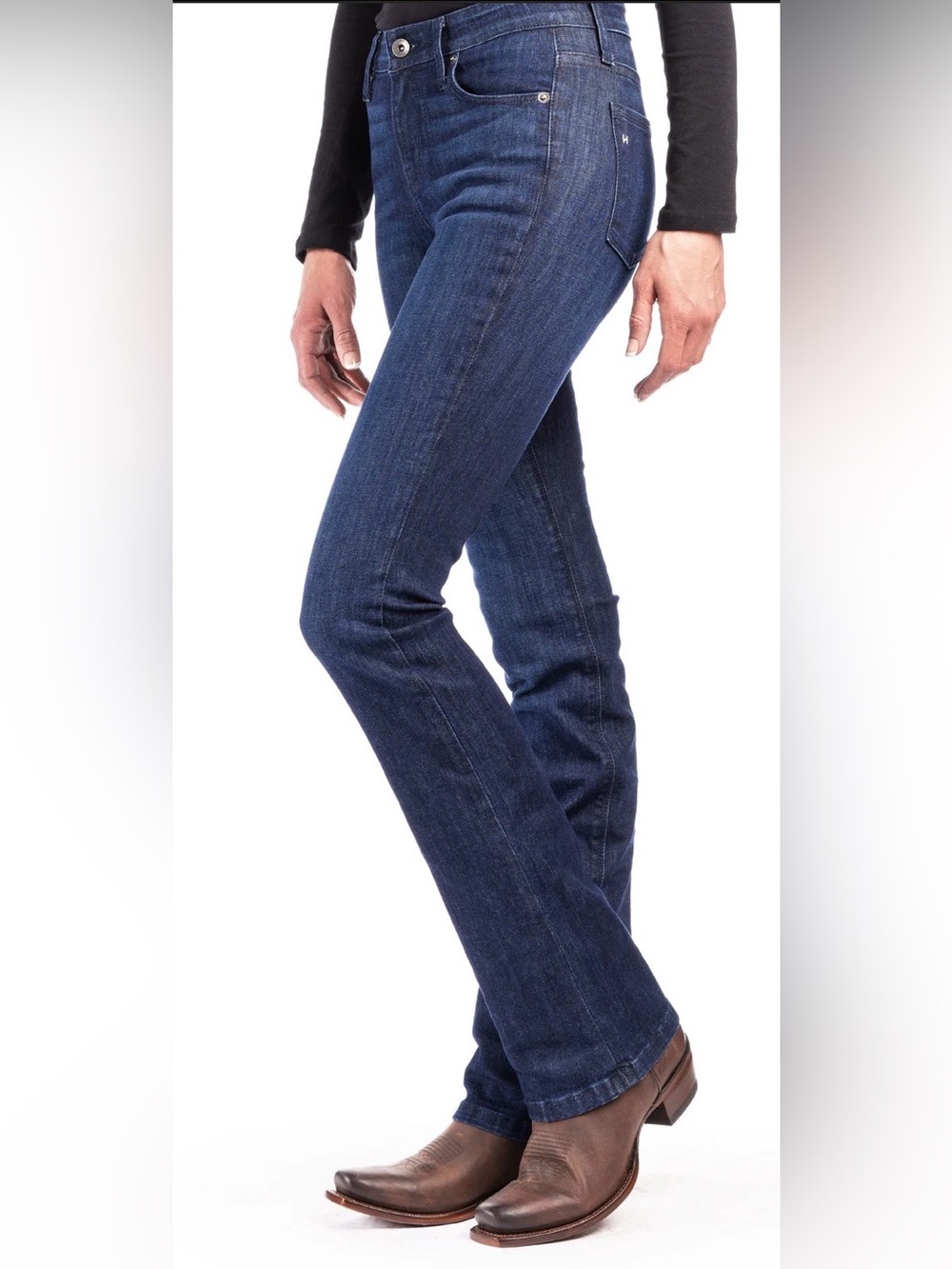 Haala Westerly Dark Blue Straight-Leg Jeans
